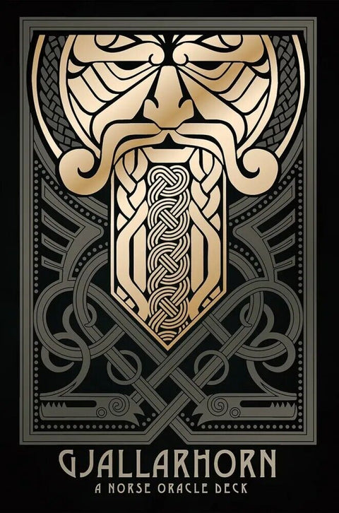 Gjallarhorn Norse Oracle Deck by Matt Hughes 62 Cards & Guidebook US Games