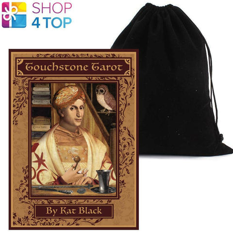 Touchstone Tarot Cards US Games Systems By Kat Black Elegant Box And Bag NEW
