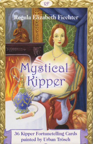 Mystical Kipper Oracle Deck Cards Regula Elizabeth Fiechter Agm With Velvet Bag