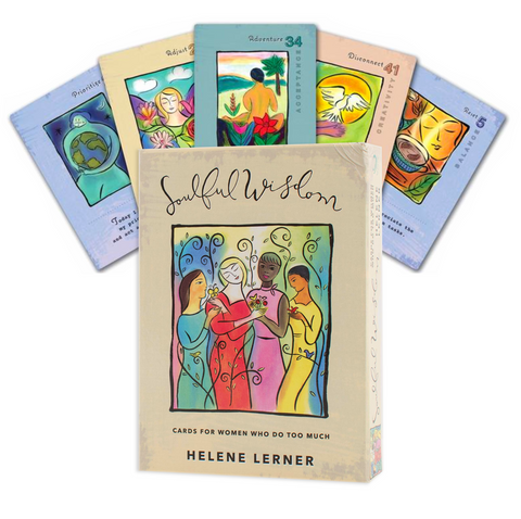 Soulful Wisdom Cards Deck And Bag Beyond Words Esoteric Women Guide Lerner NEW