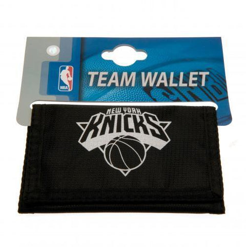 NEW York Knicks Official Basketball Nba Club Team Nylon Money Red Wallet NEW