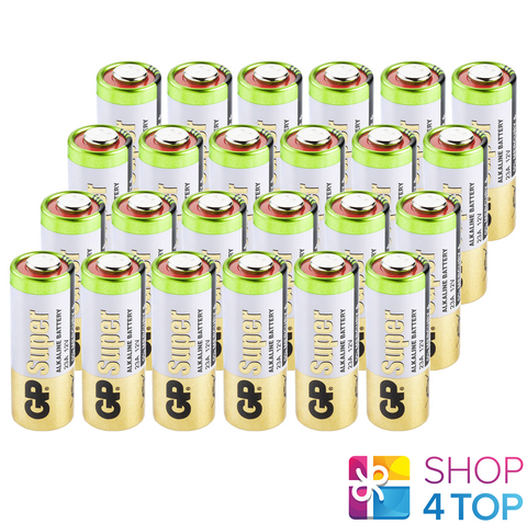 24 Gp Alkaline 23A Gp23Af Battery Mn21 12V No Mercury & Lead Added Bulk NEW
