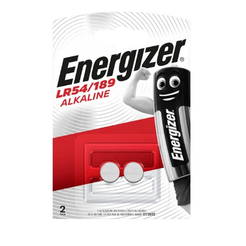 2x Energizer LR54 1.5V Alkaline Button Cell Batteries G10 AG10 189
