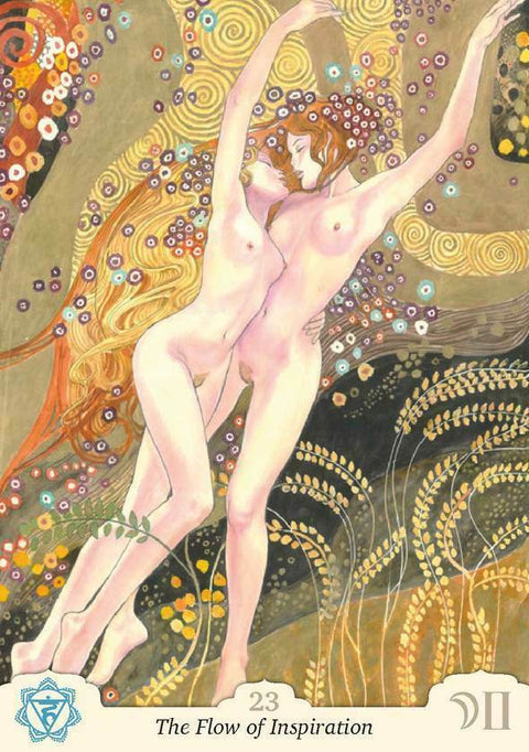 Manara Erotic Oracle Cards by Lo Scarabeo Chakras Astrology Deck w/ Bag