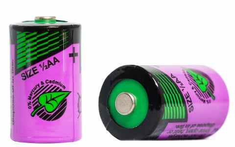 3x Tadiran SL-550/S 1/2AA 3.6V Lithium Thionyl Chloride Battery ER14250