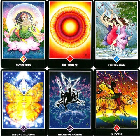 Osho Zen Tarot Deck & Guidebook Set with Velvet Bag by US Games