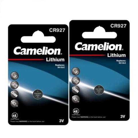 2x Camelion CR927 3V Lithium Coin Cell Batteries DL927 ECR927 927