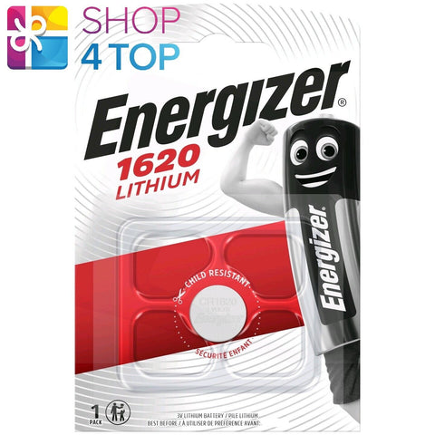 Energizer CR1620 3V Lithium Coin Cell Battery DL1620 Watch Remote