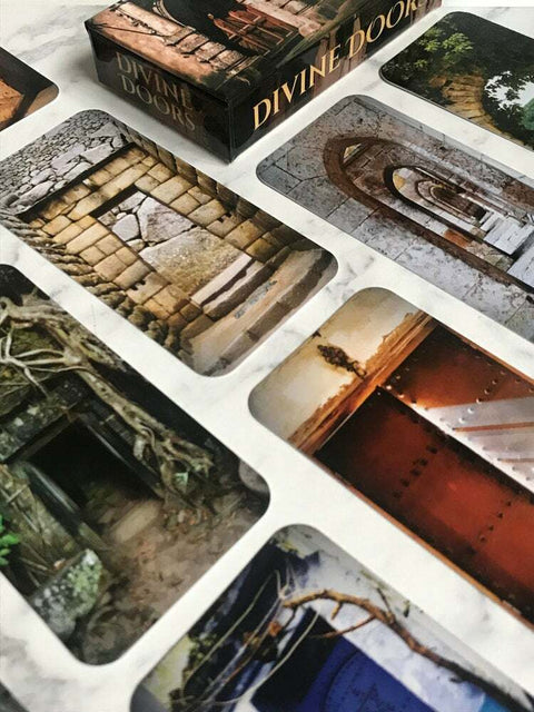 Divine Doors Cards Deck And Bag Rockpool Esoteric Engracia Inspirational NEW