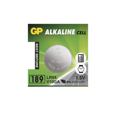 20x GP LR1130 Alkaline Batteries Cell Coin 1.5V 10Bl LR54 AG10 189