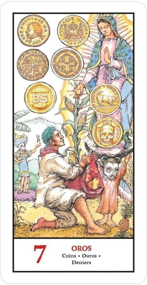 Tarot Neocolonial de las Américas Deck & Guidebook Set with Bag US Games