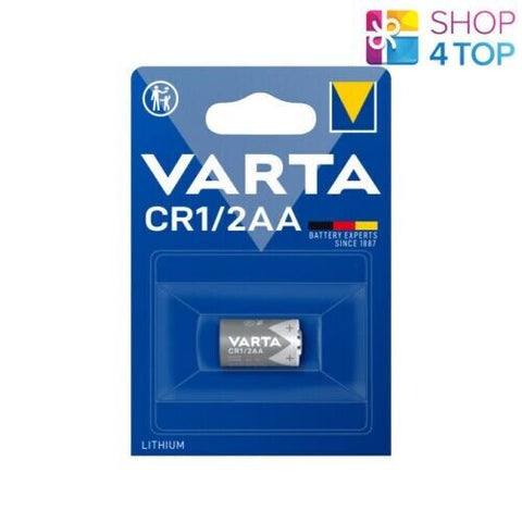 Varta Cr1/2Aa Lithium Battery 3V 6127 1Bl Cr14250 Made In China Exp 2033 NEW