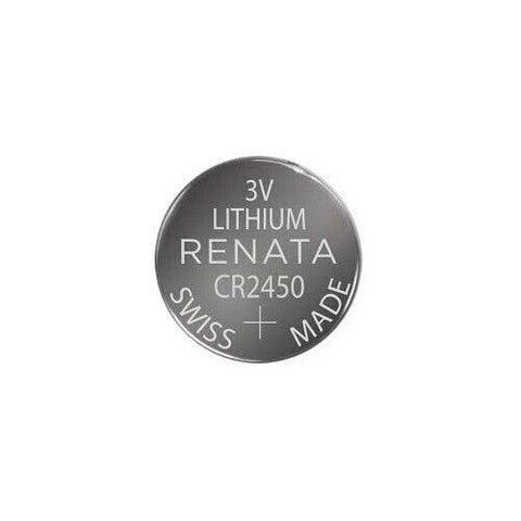 2 Renata Cr2450N Lithium Batteries 3V Cell Coin Button Swiss Made Exp 2030 1Bl
