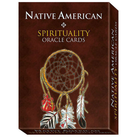 Native American Spirituality Oracle Cards Deck by Lo Scarabeo + Velvet Bag
