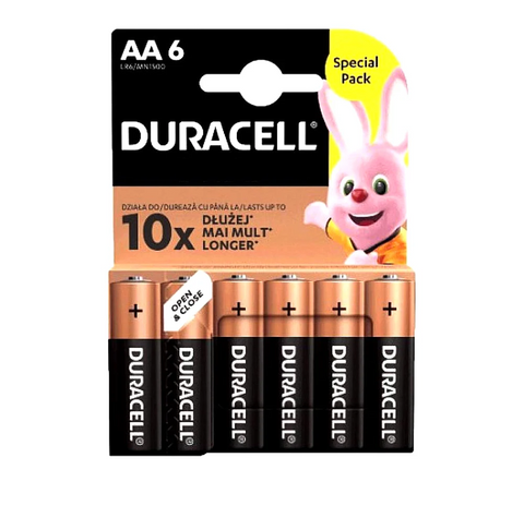 Duracell AA LR6 single pack