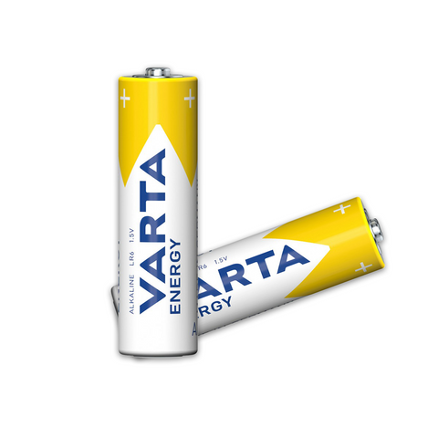 4x Varta Energy AA Alkaline Batteries 1.5V LR6 MN1500 Mignon