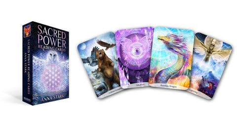 Sacred Power Reading Cards Deck Rockpool Anna Stark Divination With Bag NEW