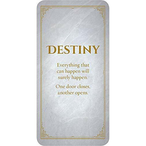 Divine Doors Inspiration Card Deck with Velvet Bag by Rockpool, 40 Cards