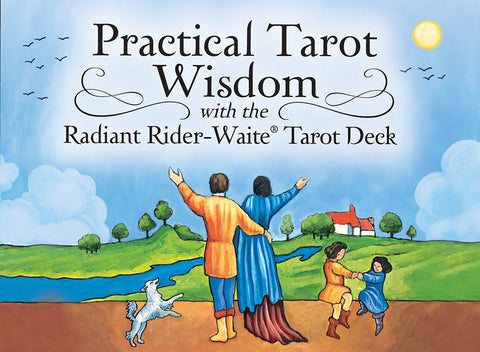 Practical Tarot Wisdom Radiant Rider Waite Mini Deck & Velvet Bag US Games