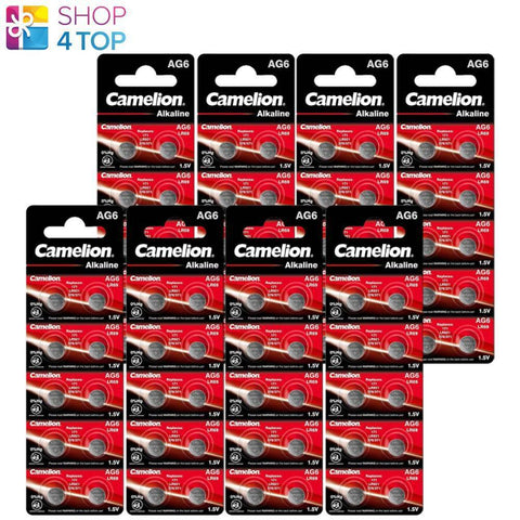 80x Camelion LR921 AG6 371 Alkaline Button Cell Batteries 1.5V Mercury Free