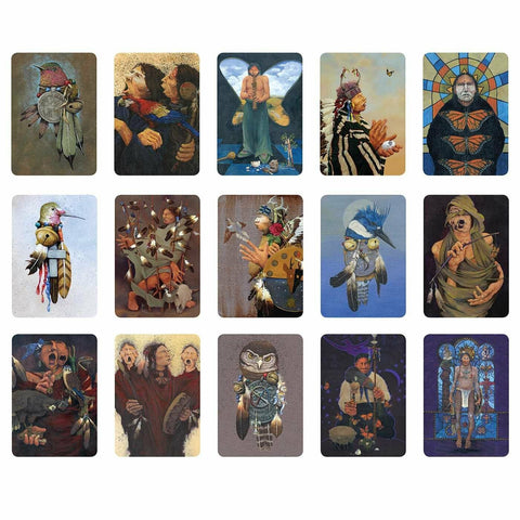 Sacred Vision Oracle Cards Bag Deck Beyond Words Esoteric Native Indigenous NEW