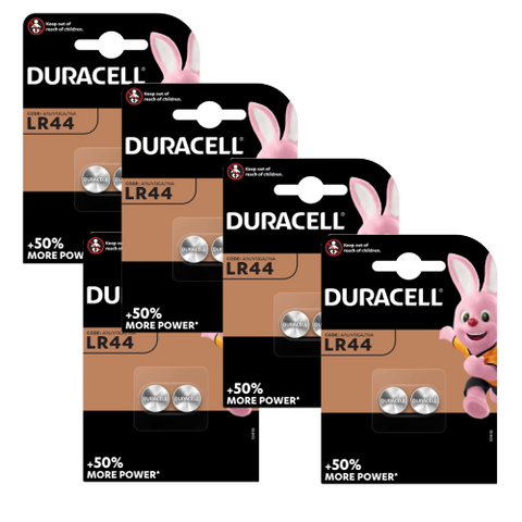10x Duracell LR44 A76 1.5V Alkaline Button Batteries G13 AG13