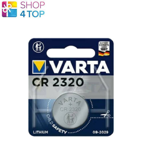 Varta Cr2320 Lithium Coin Cell Battery 3V 135Mah No Mercury Exp 2032 1Bl NEW