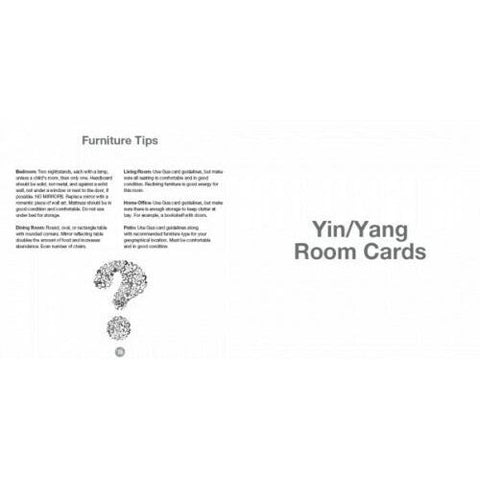 Feng Shui Home Decorating Card Deck Guide with Book & Velvet Bag Schiffer