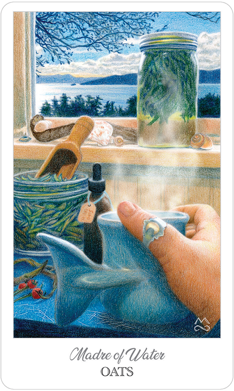 Herbcrafter's Tarot Deck by US Games with Guidebook & Velvet Bag