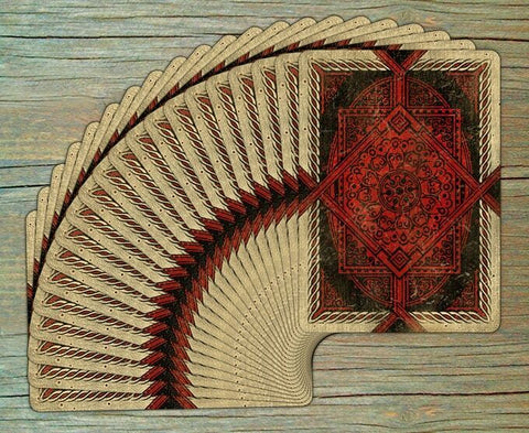 4x Bicycle Vintage Classic Playing Cards Deck Red Poker Magic Made in USA
