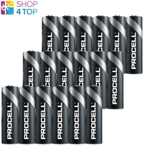 18x Duracell Procell AA 1.5V Alkaline LR6 Professional Batteries