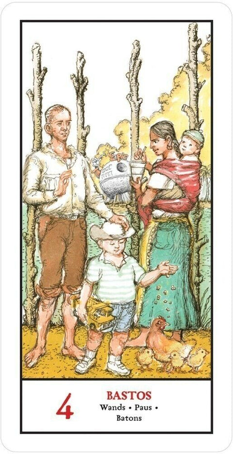 Tarot Neocolonial de las Américas Deck & Guidebook Set with Bag US Games
