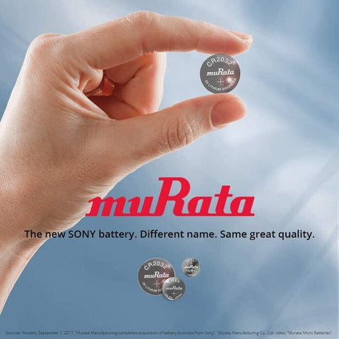 5x Murata 357/303 SR44 Silver Oxide 1.55V Watch Batteries Made in Japan