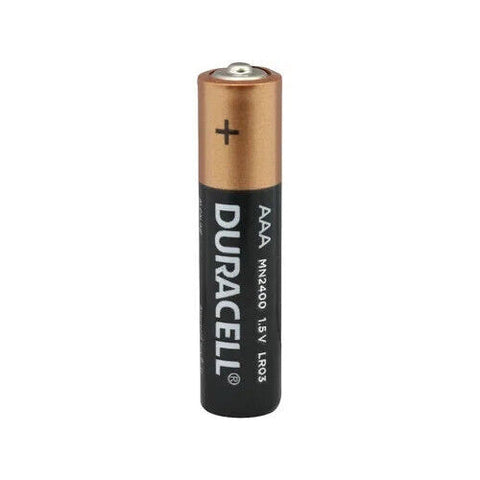 4x Duracell AAA LR03 Alkaline Batteries 1.5V MN2400 Made in Belgium