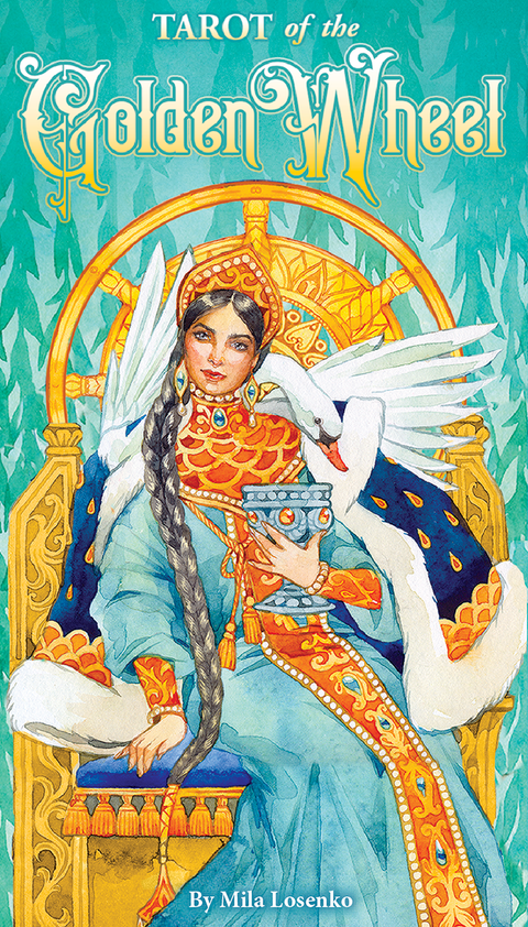 Tarot of the Golden Wheel Deck by US Games with Velvet Bag & Guidebook