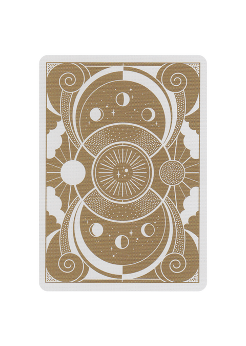 2x Lady Moon Playing Cards Deck Art of Play Poker Magic Blue USA