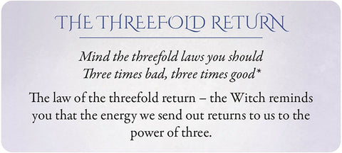 Secrets of the Witch Mini Oracle Card Deck by Lucy Cavendish Blue Angel