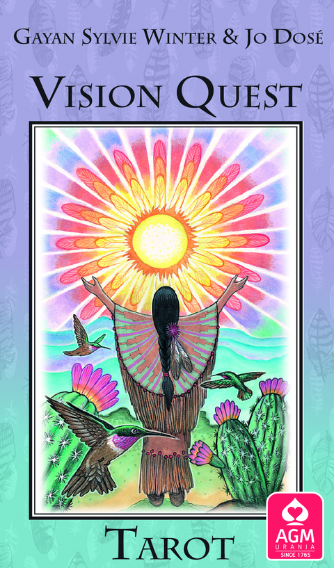 Vision Quest Tarot Cards Deck And Bag By Gayan Sylvie Winter Esoteric Agm NEW