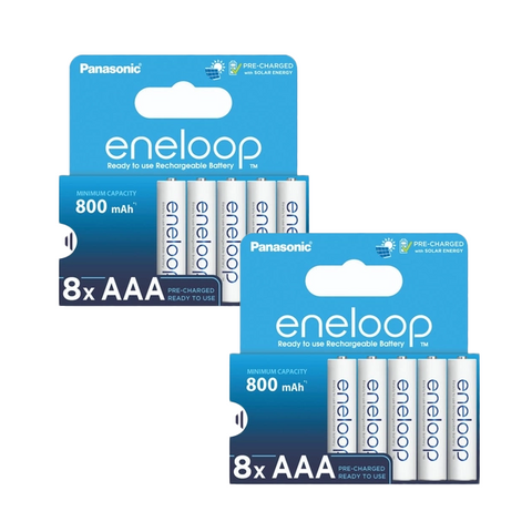 32 Panasonic Eneloop Rechargeable Aaa Hr03 Batteries Blister Pack 1.2V 800Mah