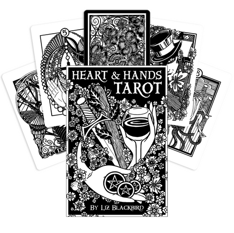 Heart & Hands Tarot Deck by Liz Blackbird w/ Velvet Bag US Games
