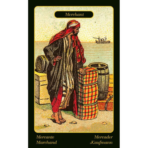 Gypsy Oracle Cards Deck Sibilla Della Zingara Lo Scarabeo + Velvet Bag