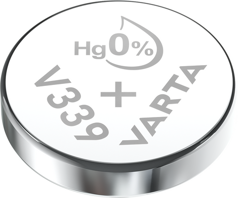 5x Varta 339 SR614SW Silver Oxide 1.55V Watch Button Cell Batteries