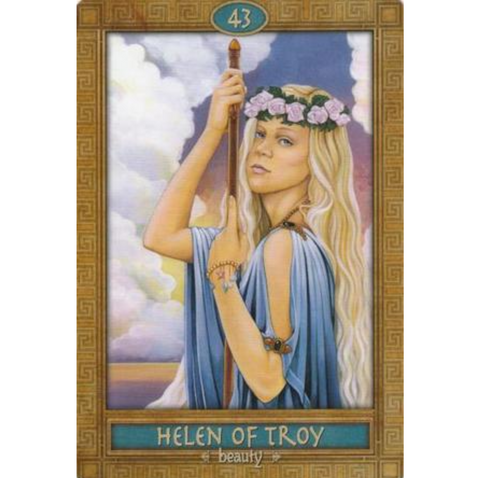 Mythic Oracle Cards Deck Greek Mythology with Guidebook & Bag Beyond Words