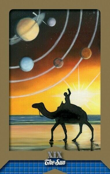 Tarot of the Moors Tarot Card Deck Set with Guidebook & Bag by Schiffer