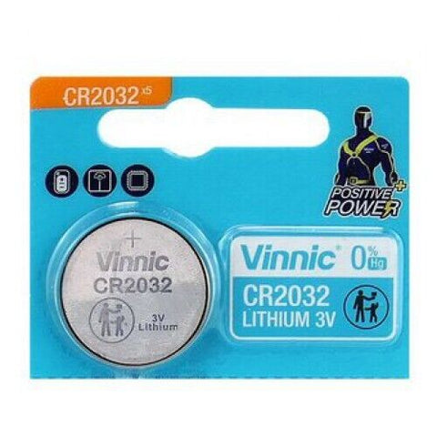 20 Vinnic Cr2032 Lithium Cell Batteries 3V Coin Button Dl2032 NEW