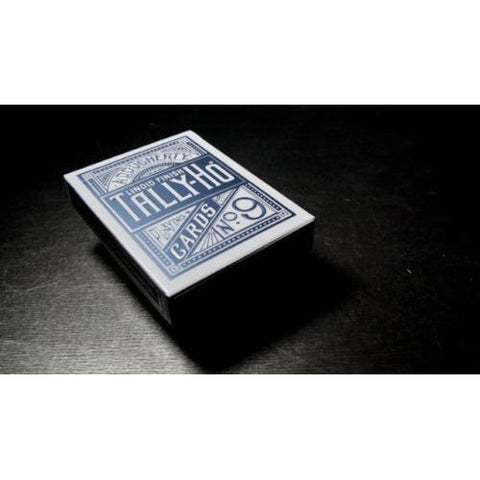 2x Bicycle Tally-Ho Fan Back Playing Cards Red & Blue Poker Decks