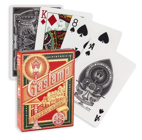 2 Decks Gaslamp Playing Cards Art Of Play Magic Tricks Poker USa California NEW