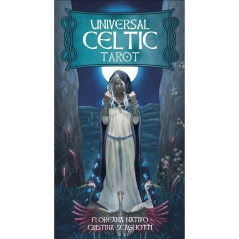 Universal Celtic Tarot Deck Cards F. Nativo Cristina Lo Scarabeo With Velvet Bag