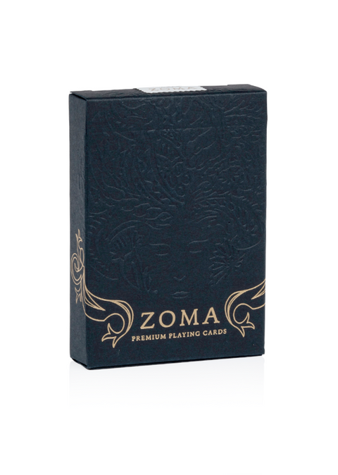 2 Zoma Decks Playing Cards Art Of Play Magic Tricks Poker USa Black Premium NEW