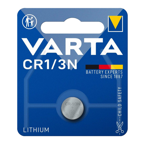 Varta Cr1/3N Lithium Batteries 3V 170 Mah Cell Cr11108 2Lr76 Dl1/3N Exp 2032 NEW